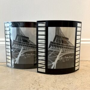 Black & White Glass photo frames 5X7